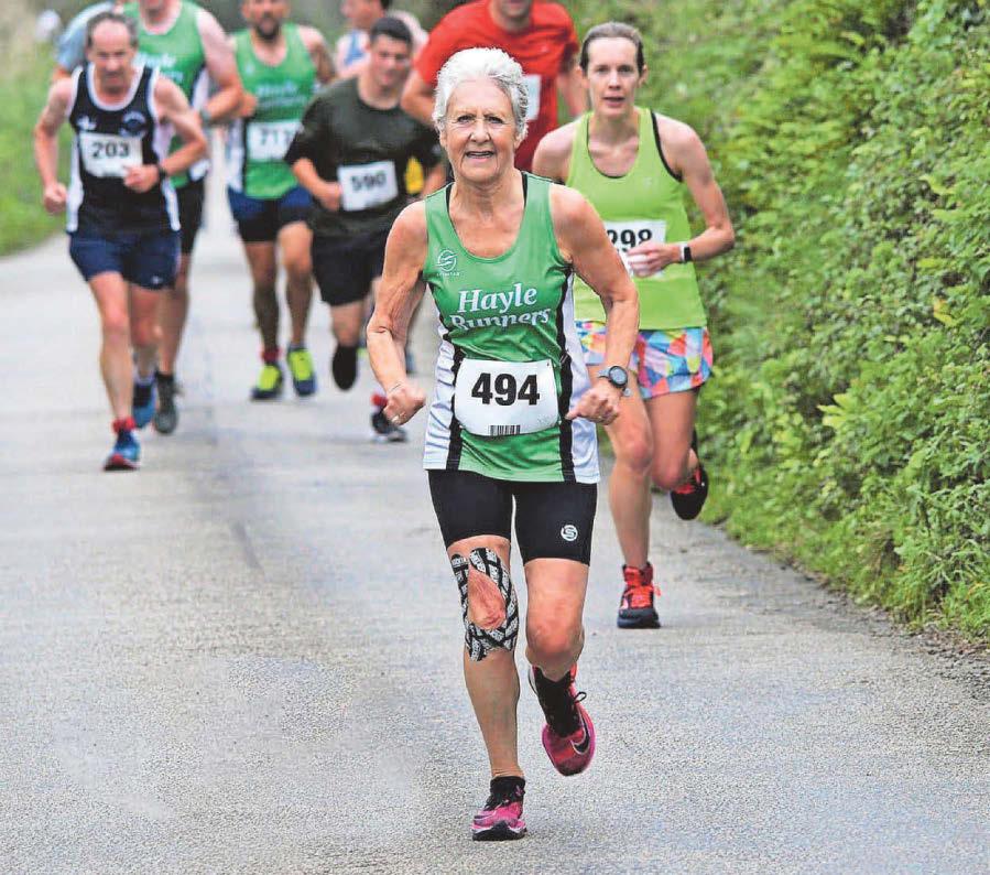 Andrea, 71, wins glory for Cornwall in New York City Marathon 2025