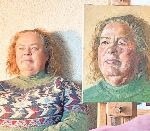 Village's artists take on challenge of painting their entire community