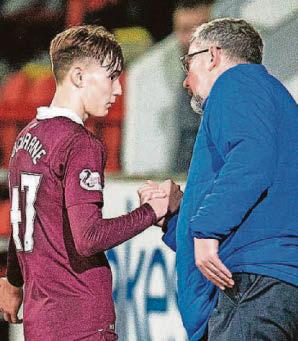 Craig put his trust in me to be Hearts' teenage hero