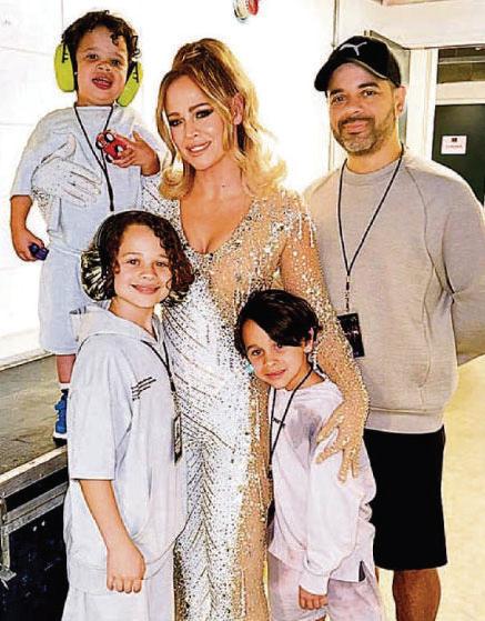 'It was mindblowing for my kids to see me with Girls Aloud'