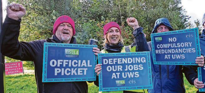 Crisis uni's £96k job hunt as 65 face axe