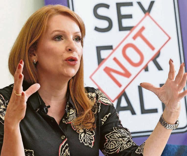 I won't let pimp lobby stand in way of justice