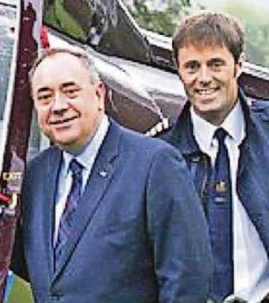 Salmond chopper pilot's whisky sour