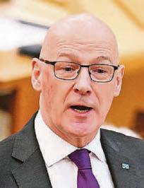 FM is happy to fly flag for Saltire on nation's big day