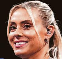 Darts host reveals her athletic past