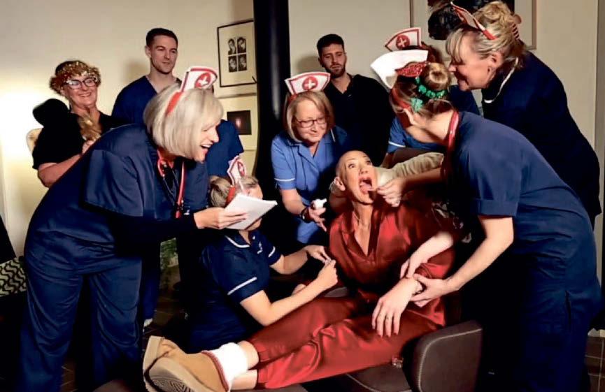'I want to lift people's spirits this Christmas'