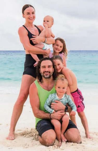 'Raising kids is harder than filming workouts'