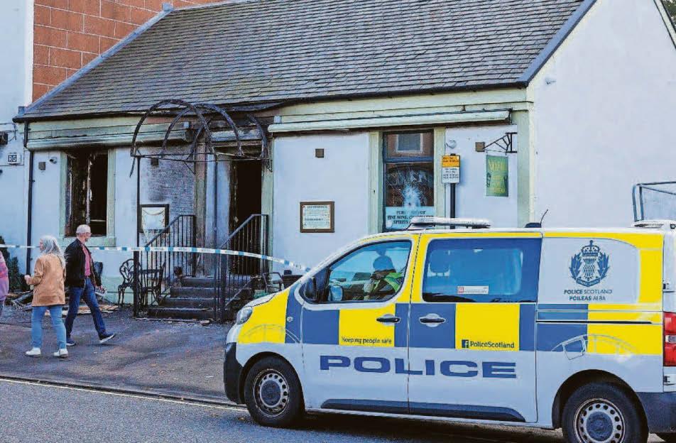 LARSSON STREET IN ARSON WATCH