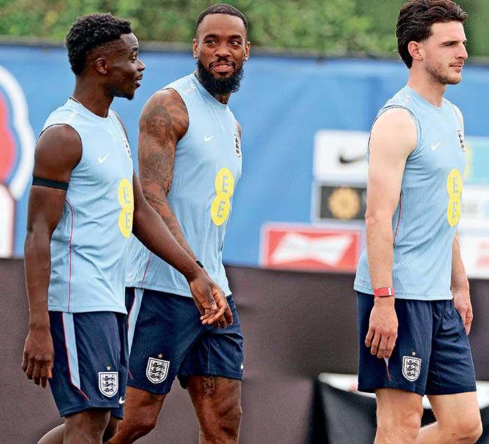 TONEY'S THE TIGER FOR THREE LIONS