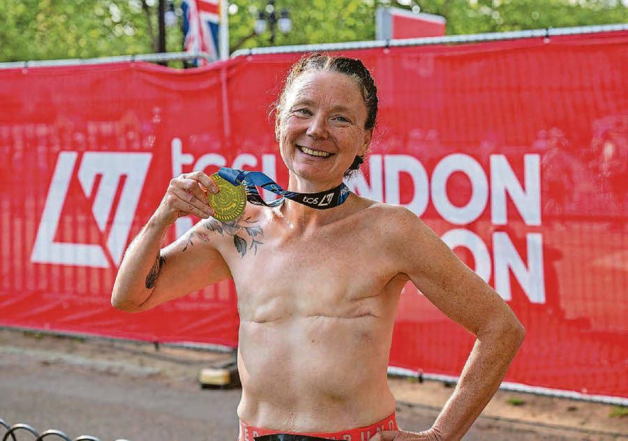 Topless runner's journey goes global with book release and capital dates