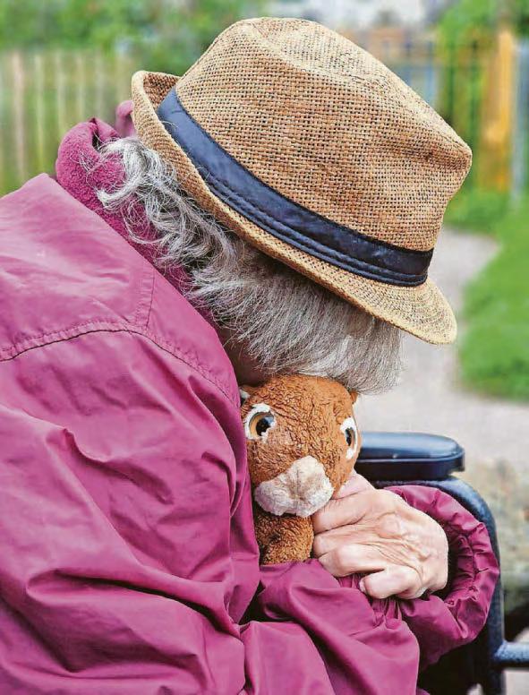 Dolls and toys bring comfort and emotional stability