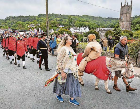 Colourful parade continues unique village tradition
