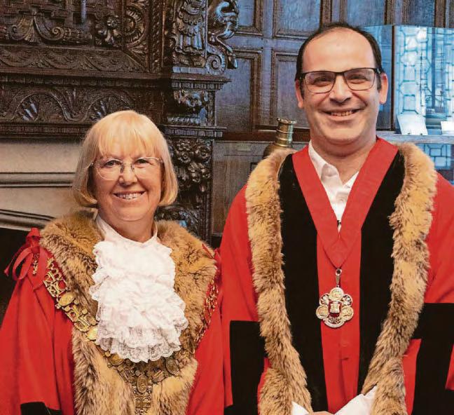 Mayor pledges to champion town for second year