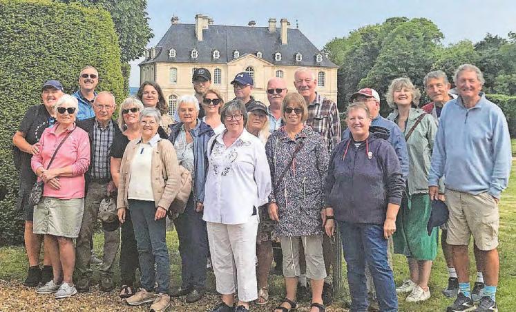 Twinning group’s special Normandy visit