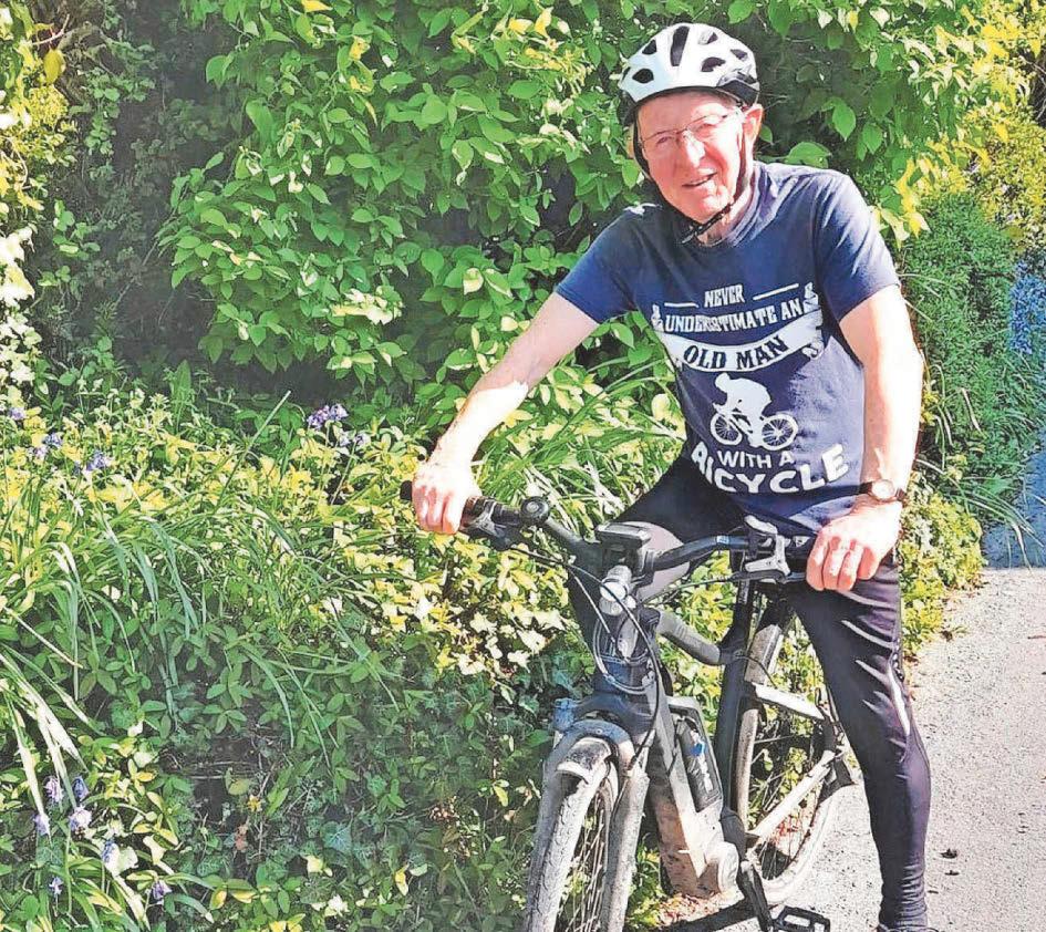 Cyclist to finally complete epic challenge
