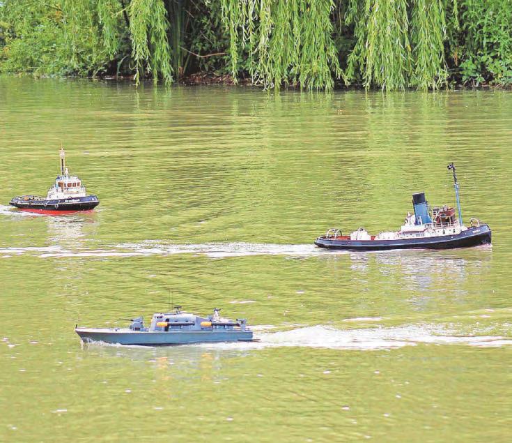 Quality builds of model boats impresses at open day