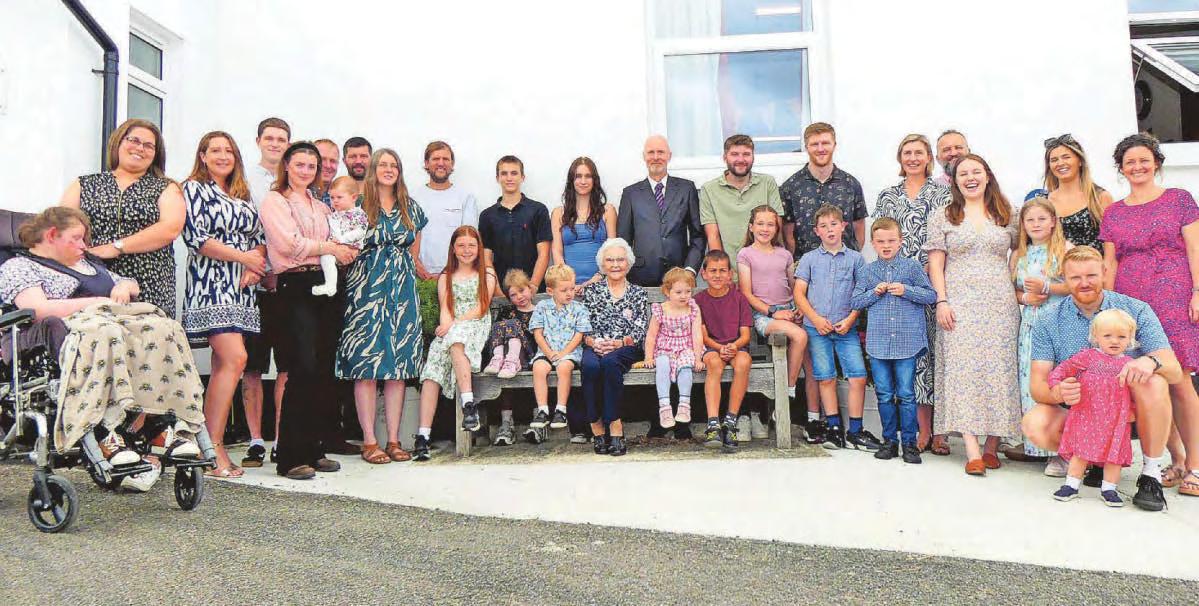 Church bells ring in honour of centenarian Marjorie