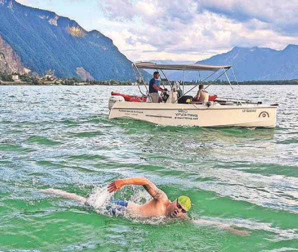 Father’s world record attempt in lakes