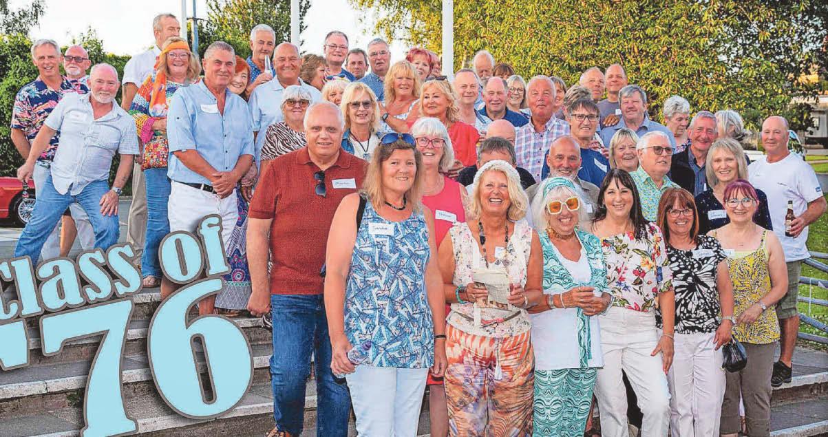 Classmates reunite while raising money for hospice