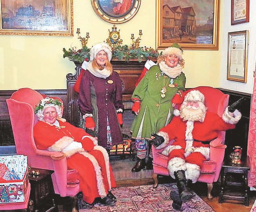 Hospice highlights work as town lights up for season