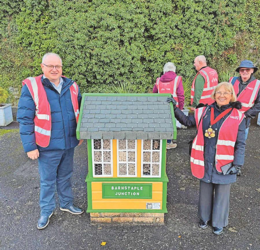 Community groups work together on historical addition to station