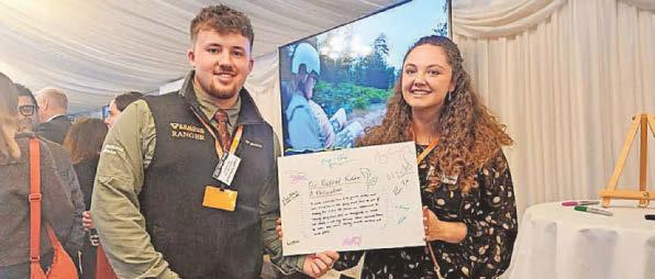 Young rangers voice views on countryside to MPs