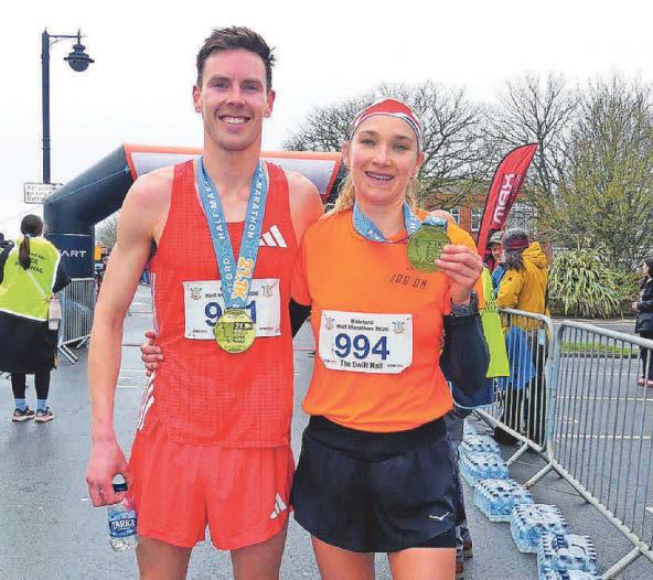 Louise takes title on women's day half marathon race
