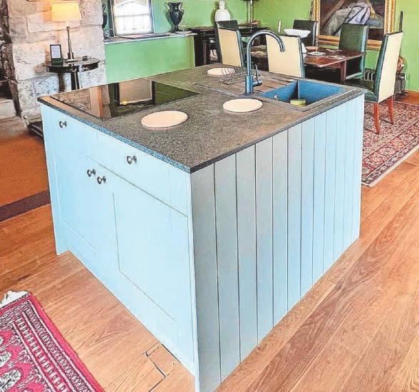 Dream of kitchen island finally turned into reality