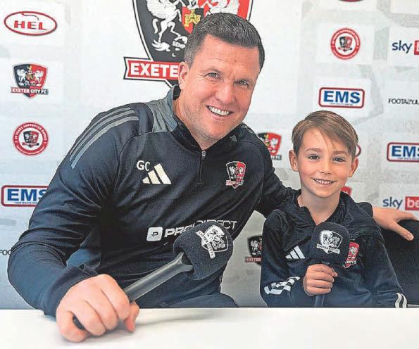 Young fans join City matchday staff for Greacians' annual Kids in Charge Day