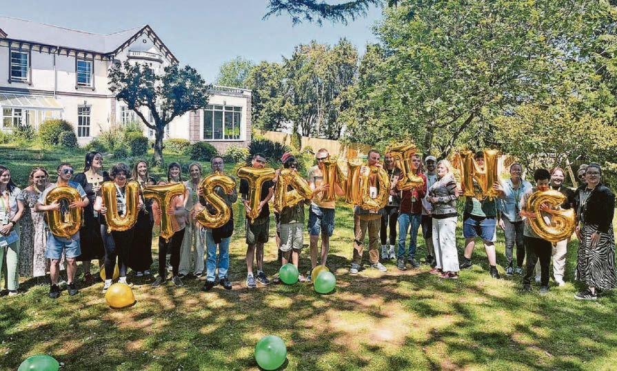 Ofsted hails specialist college as outstanding in all areas in report