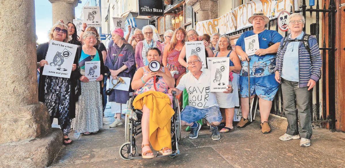 Protesters applauded with council to rethink swimming pool closure