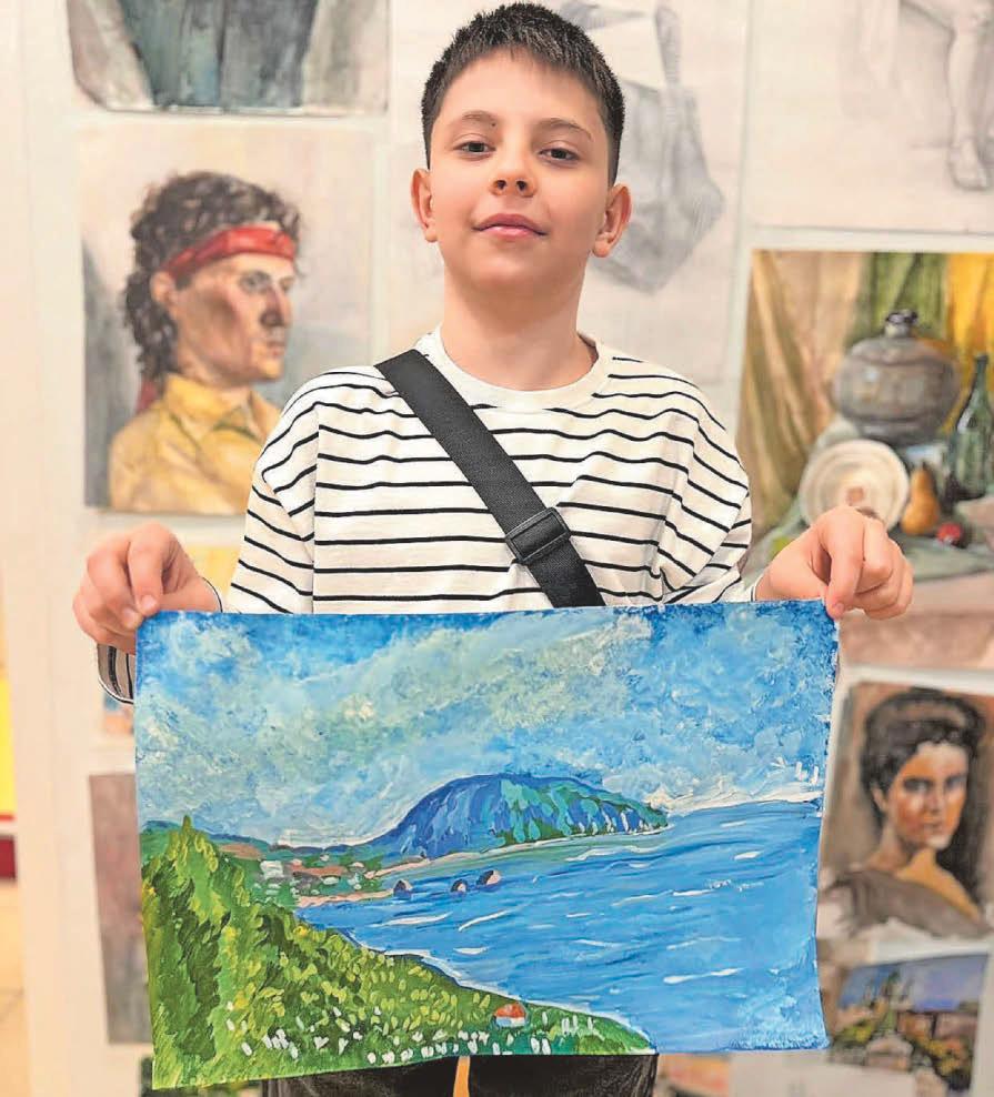 Exhibition shines a light on war through children's art