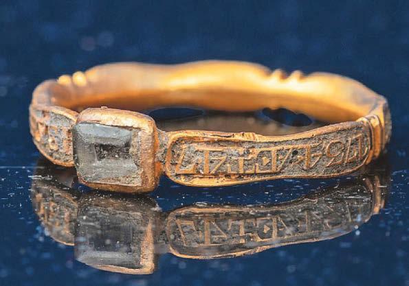 Ring commemorating MP's wife found 400 miles away
