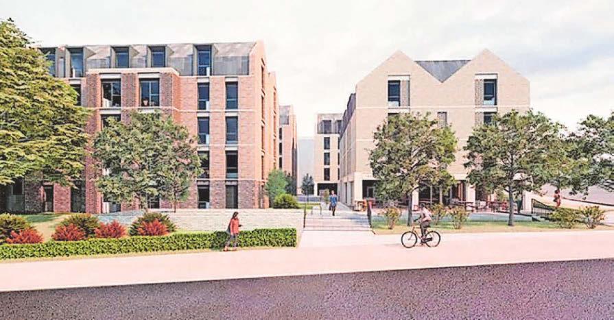 Housing proposal approved at site of city's former police station and court