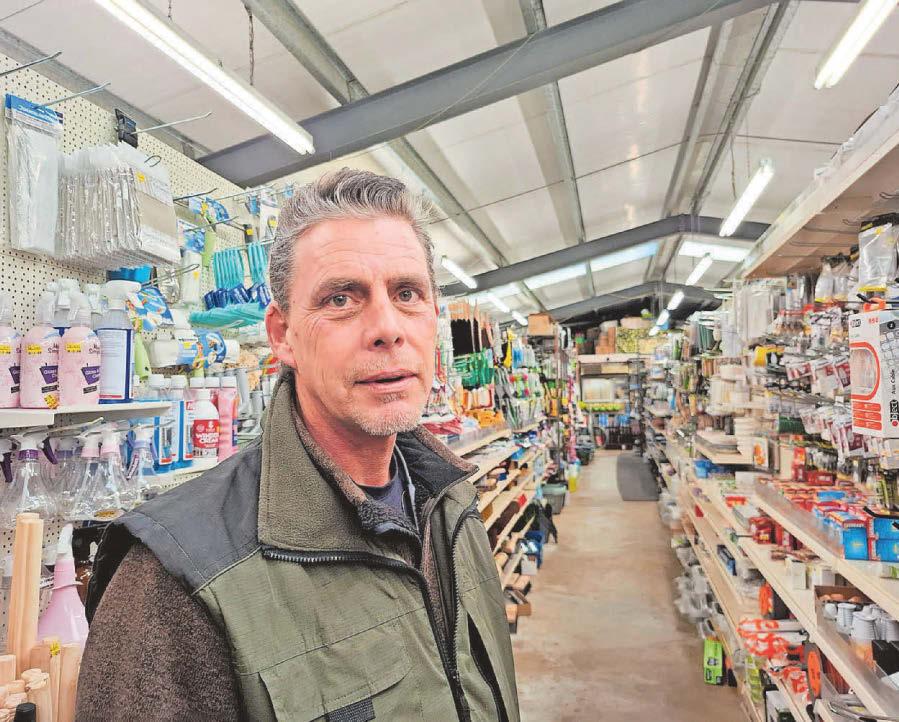 Shop owner 'totally taken aback' by support after online message