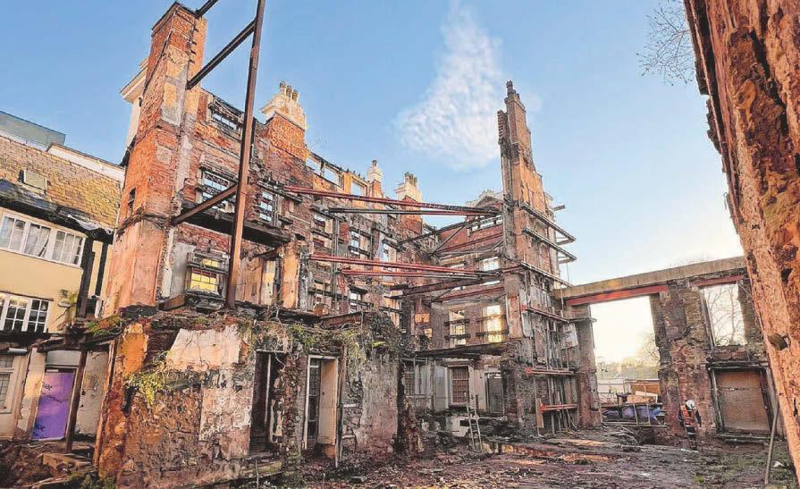 Approval given for latest proposal to rebuild historic city hotel as flats
