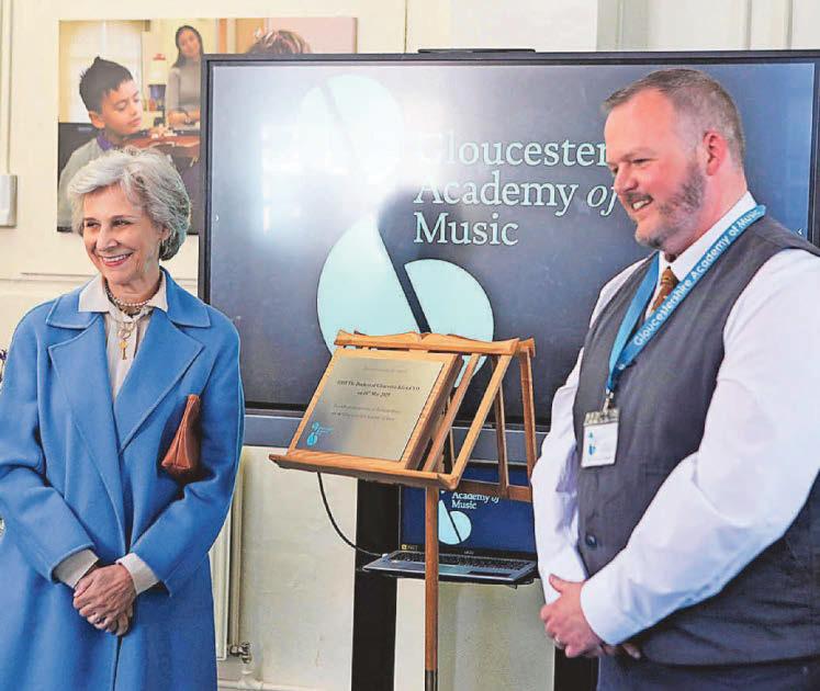 Special guest Music academy welcomes Duchess