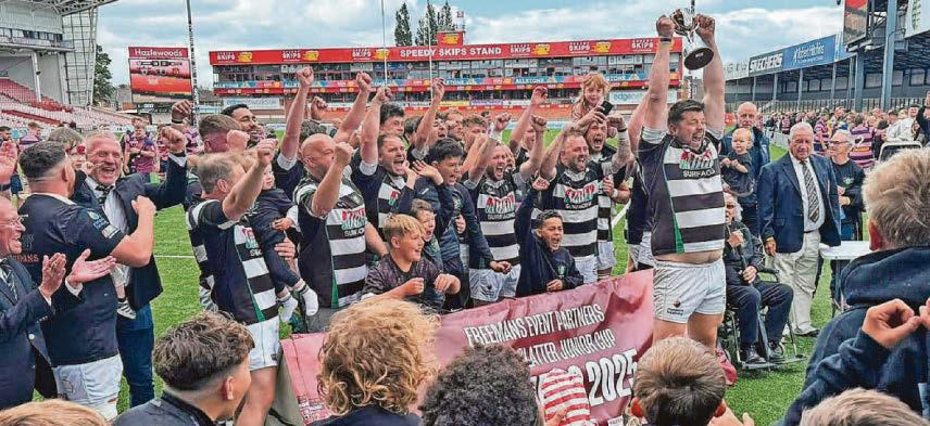 Victory Second-half try blitz is enough to give Griffins the cup