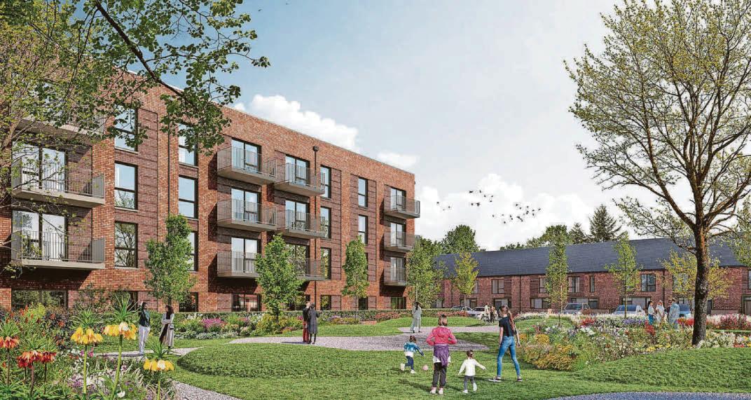 Affordable housing More than 100 homes set for heart of city