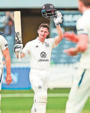Fightback Bancroft leads from the front as county look for draw