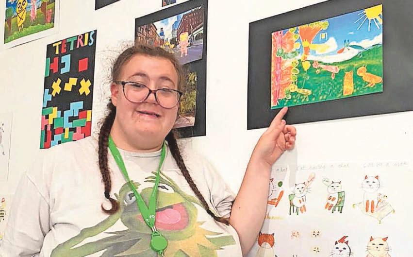 In the frame Exhibition shines a spotlight on students' art skills