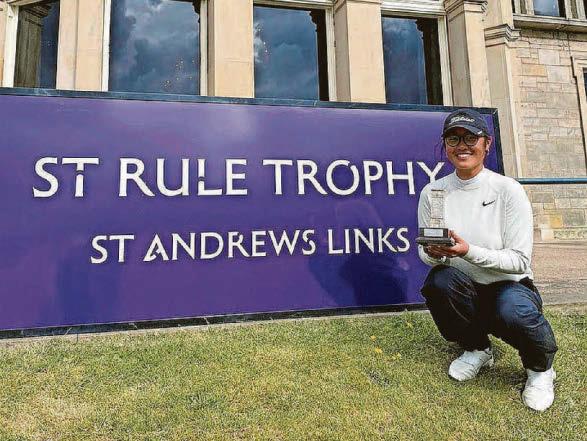 Xanh scores victory at the home of golf in Rule Trophy