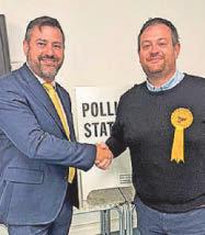 Lib Dems' joy at 'resounding win' for councillor