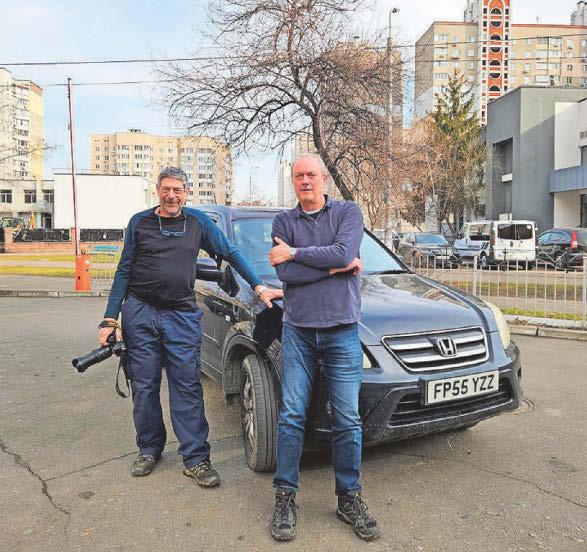 Modern-day pilgrims undertaking their journey for sake of vulnerable