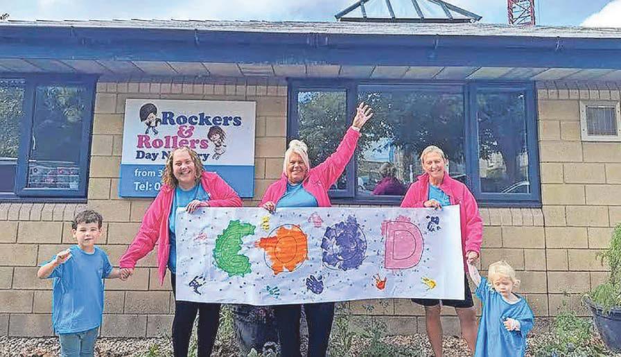 Ofsted praise is music to the ears of Rock and Rollers Day Nursery
