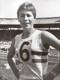 Local athlete who was a pioneer for women in sport