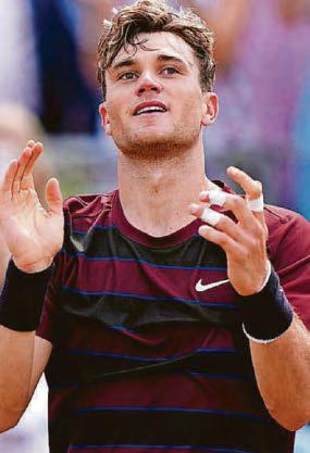 Four-midable Draper serves up semi-final spot