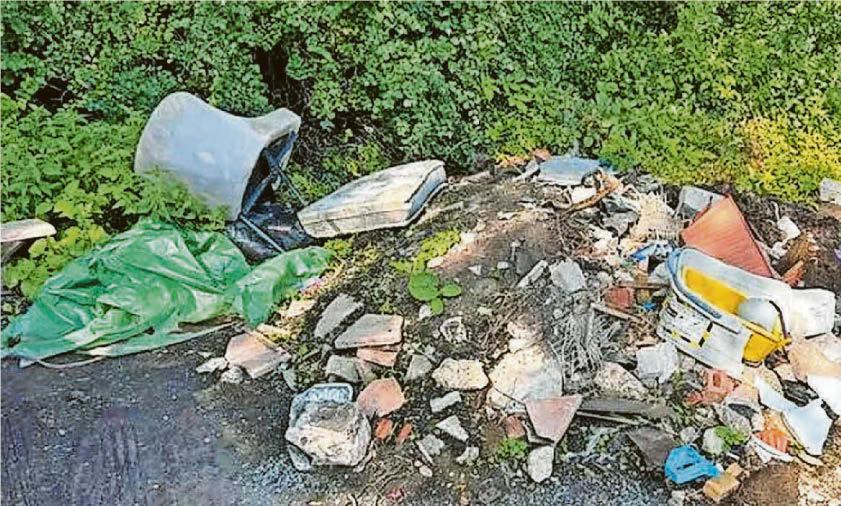 Councillor's joy as car park fly-tipping is finally cleared up