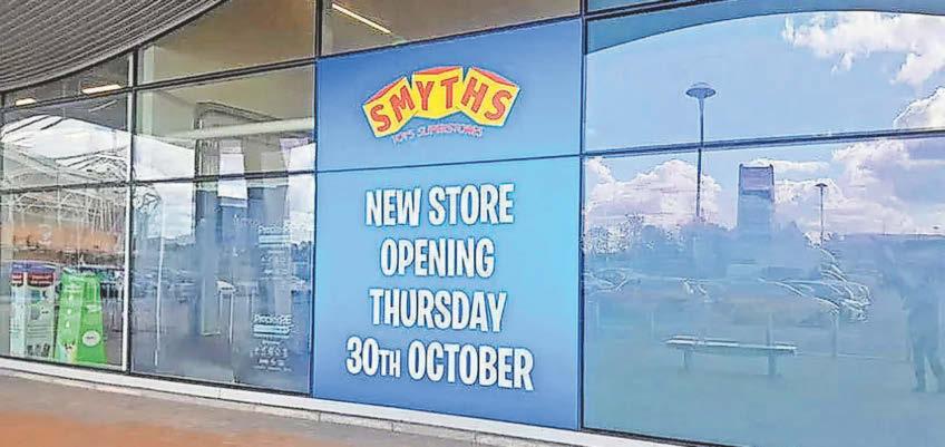 GIVEAWAYS AND FACE PAINTING AT OPENING OF NEW STORE
