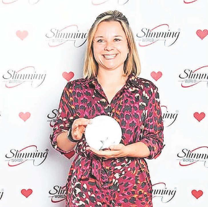 HONOUR FOR INSPIRATIONAL SLIMMING WORLD CONSULTANT
